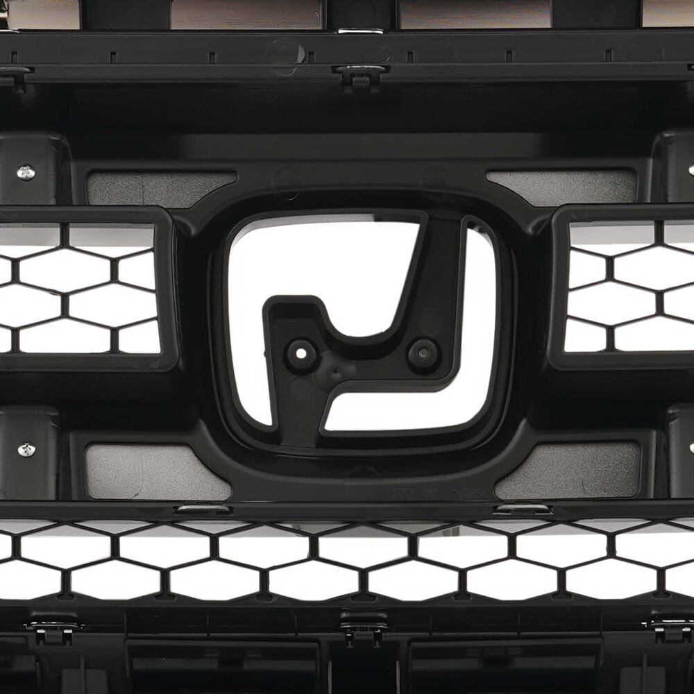 Forged LA New Grille Assembly W/ Surround Trim + Chrome Molding For 2009-2011 Honda Pilot