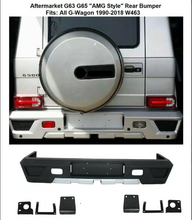 Load image into Gallery viewer, G55 G500 G550 Amg Rear Bumper G63 Upgrade G-Wagon Style Bracket W463 New