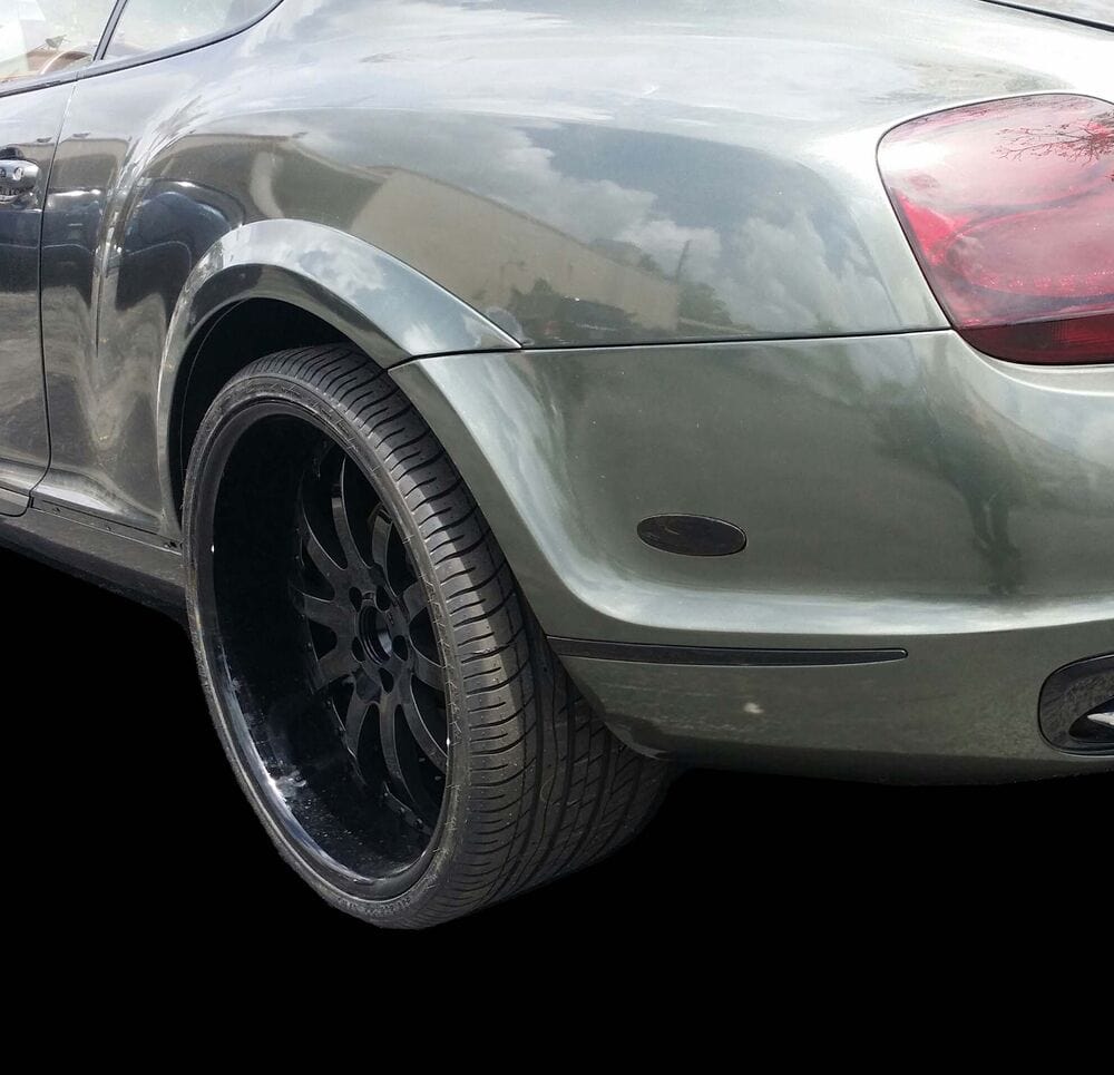 Forged LA Rear Bumper Cover with Fender Flares Supersports Style For Bentley 2005-2011