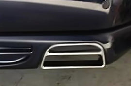 Forged LA Rear Bumper Skirt with Custom Exhaust Tips For Rolls-Royce Phantom 2013-2017