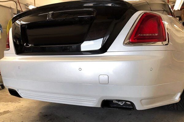 Forged LA Rear Bumper Skirt with Side Fins Luxe-GT Style For Bentley 2014-2018