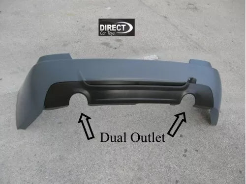 Forged LA Rear Bumper with Diffuser M3 Style For BMW 3 Series E93 Cabrio 2007-2011