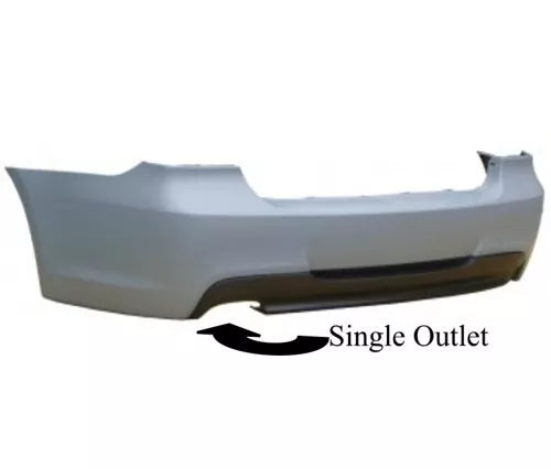 Forged LA Rear Bumper with Diffuser M3 Style For BMW 3 Series E93 Cabrio 2007-2011