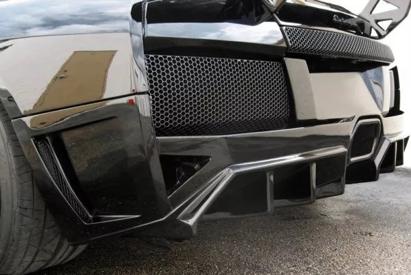 Daves Auto Accessories Rear Bumper with Diffuser Premier 4509 Style For Lamborghini LMM-RB3