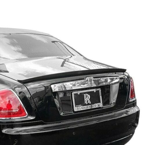 Forged LA Rear Lip Spoiler Tuner-V Style For Rolls-Royce Ghost 2010-2017
