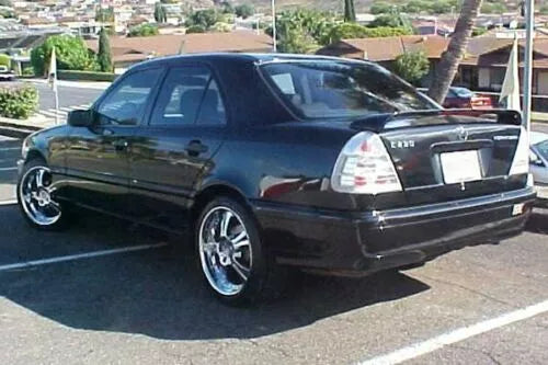 Daves Auto Accessories Rear Spoiler with Light Factory Style For Mercedes-Benz C43 AMG 1995-2000