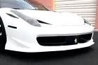 Front Bumper Lip Tesoro Style For Ferrari 458 Italia 2013-2014