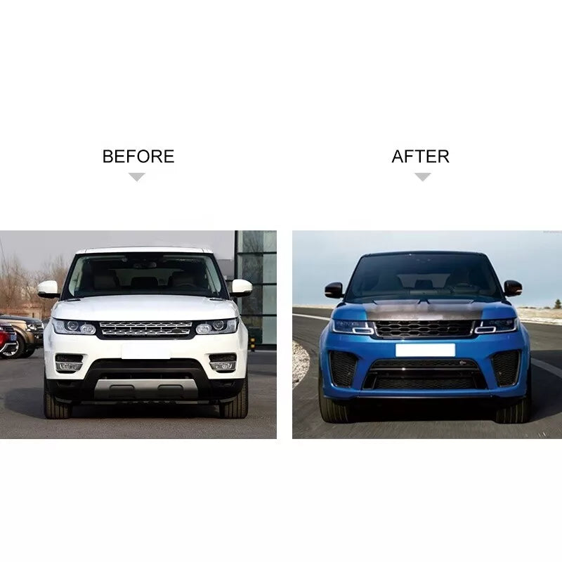 Aftermarket Facelift SVR Style Body Kit+ Lights For 14-17 Range Rover Sport L494