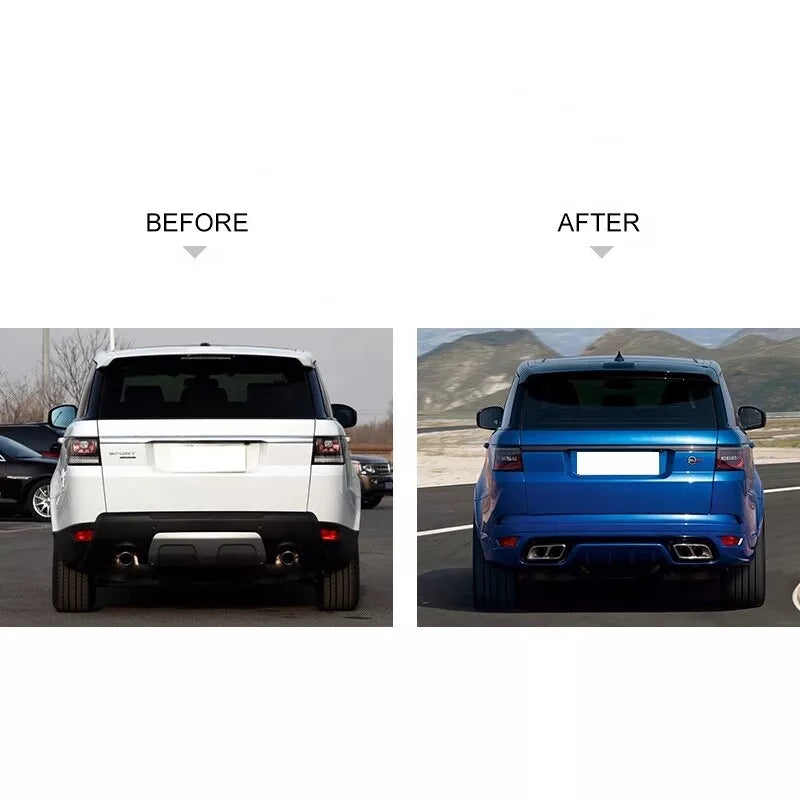 Aftermarket Facelift SVR Style Body Kit+ Lights For 14-17 Range Rover Sport L494