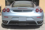 Rear Diffuser H Style For Ferrari F430S-RD 2005-2009