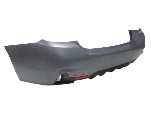 For BMW 14-20 4 Series F32 M Tech Style Rear Bumper w/o PDC, 435i Type Diffuser
