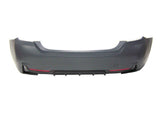 For BMW 14-20 F32 F33 4Series, Performance Style Rear Bumper w/o PDC Quad Outlet
