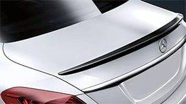 Rear Lip Spoiler Factory AMG Style For Mercedes-Benz C300 2017-2021
