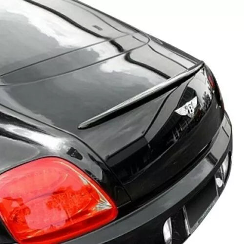 Fiberglass Rear Lip Spoiler Euro Style For Bentley Continental 2008-2010