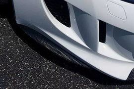 Front Bumper Lips Spoilers Tesoro Style For Jaguar F-Type 2014-2017