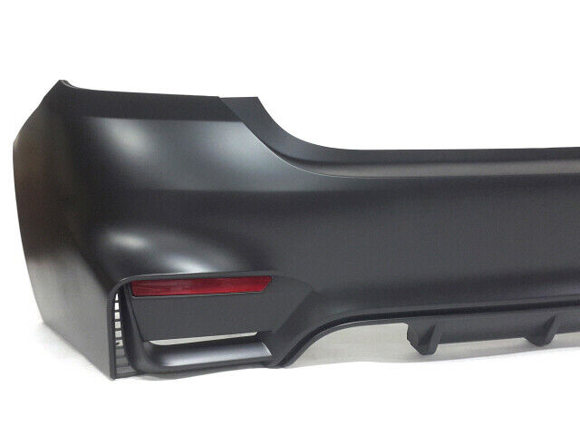 For BMW 14-20 4 Series F32 M4 Style Rear Bumper w/o PDC Holes