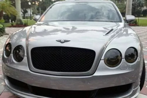 Fiberglass Hood Vents Supersports Style For Bentley Continental 2007-2011