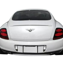 Load image into Gallery viewer, Fiberglass Rear Lip Spoiler Euro Style For Bentley Continental 2008-2010