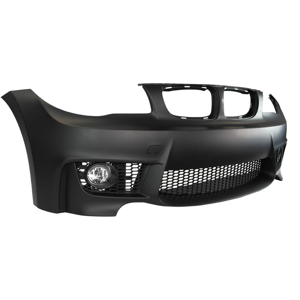 For BMW 08-13 1 Series E82 1M Style Front Bumper No PDC with Fog Lamp