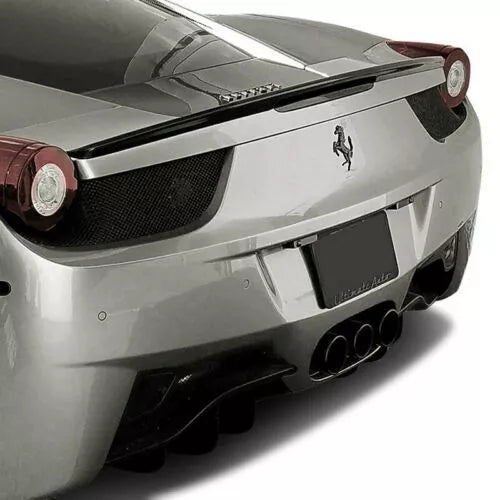 Trunk Lip Spoiler Linea Tesoro Style For Ferrari 458 Italia 2013-2014