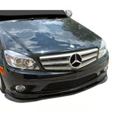 Front Bumper Lip Spoiler Euro Style For Mercedes-Benz C300 2008-2014