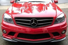 Load image into Gallery viewer, Front Bumper Lip Spoiler Euro Style For Mercedes-Benz C63 AMG 2008-2017