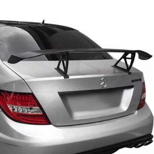 Tall Rear Wing Black Series Style For Mercedes-Benz C63 AMG 2008-2013