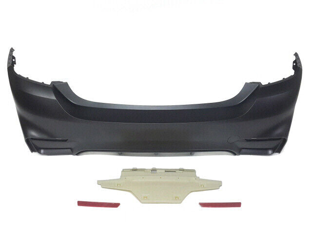 For BMW 14-20 4 Series F32 M4 Style Rear Bumper w/o PDC Holes