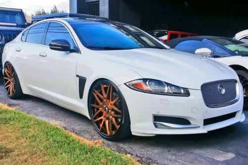 Front Bumper Spoilers EuroSport Style For Jaguar XF 2009-2015