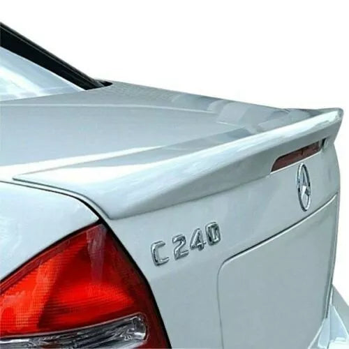 Rear Lip Spoiler Factory Sport Style For Mercedes-Benz C350 2001-2007