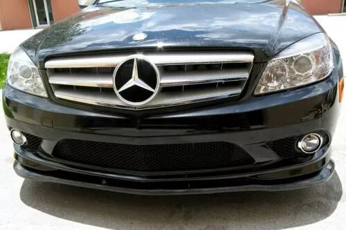 Front Bumper Lip Spoiler Euro Style For Mercedes-Benz C300 2008-2014