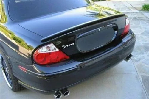 Rear Lip Spoiler Type R Style For Jaguar S-Type 2002-2005