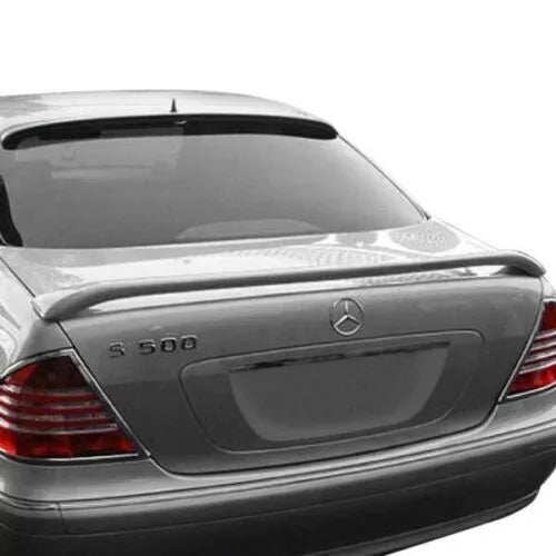 Rear Wing Spoiler L-Style For Mercedes S-Class Sedan 1992-1998