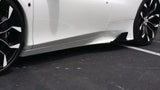 Side Skirts with Fins Speciale Style For Ferrari 458 Italia 2010-2015