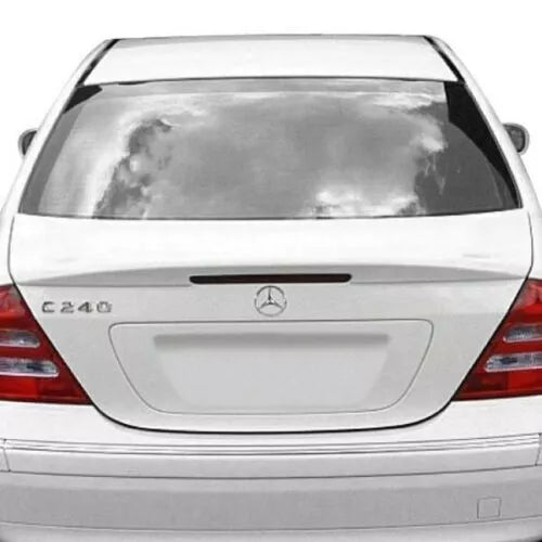 Rear Lip Spoiler Factory Sport Style For Mercedes-Benz C350 2001-2007