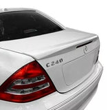 Rear Lip Spoiler Factory Sport Style For Mercedes-Benz C350 2001-2007