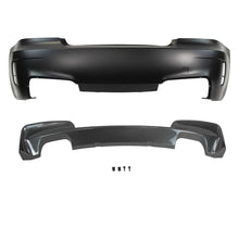 Load image into Gallery viewer, For BMW 08-13 1 Series E82 1M Style Rear Bumper Quad Diffuser