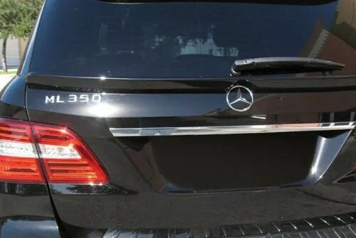 Rear Hatch Underglass Lip Spoiler Euro Style For Mercedes-Benz ML 2011-2015