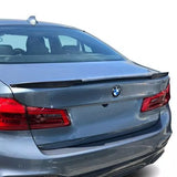 Rear Trunk Lip Spoiler VS Style For BMW 5 Series G30 Sedan 2017-2019