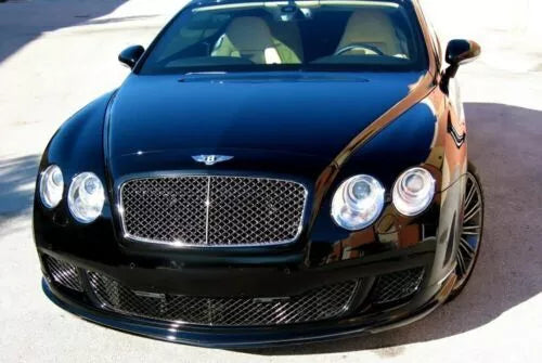 Front Bumper Lip Spoiler Sport Line Style For Bentley Continental 2008-2010