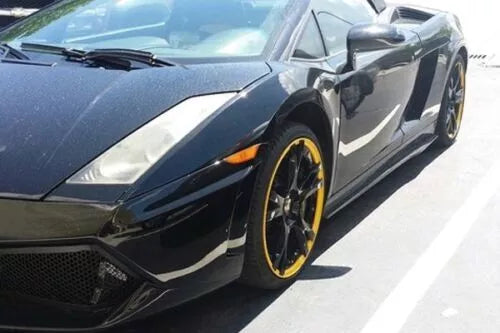 Daves Auto Accessories Side Skirt Set LP570 Style For Lamborghini Gallardo 2004-2013