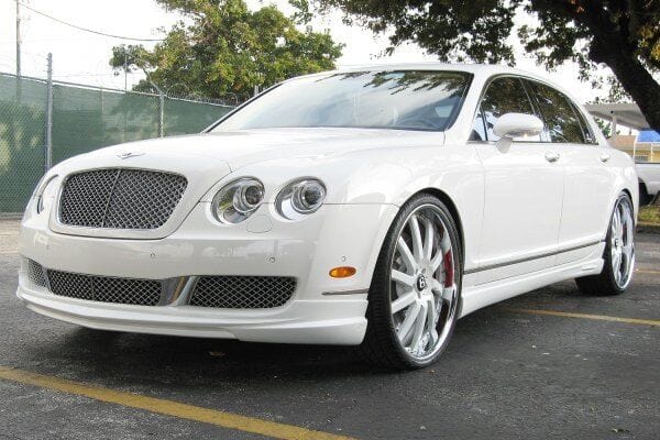 Forged LA Side Skirt Set Wald Style For Bentley Coupe & Cabrio 2005-2009