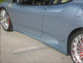 Forged LA Side Skirts Hamann Style For Ferrari F430S-SK 2005-2009