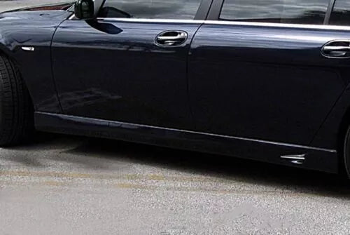 Forged LA Side Skirts w Mesh Grille ACS Style For BMW 7 Series E65 / E66 Sedan 2005-2008