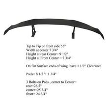 Load image into Gallery viewer, Daves Auto Accessories Tall Rear Wing Black Series Style For Mercedes-Benz C63 AMG 2008-2013