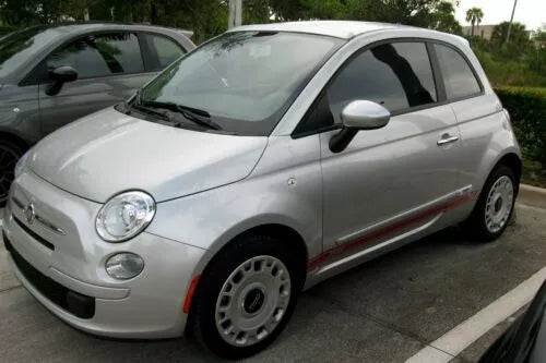 Daves Auto Accessories Top Windshield Spoiler Tesoro Style For Fiat 500 2009-2017