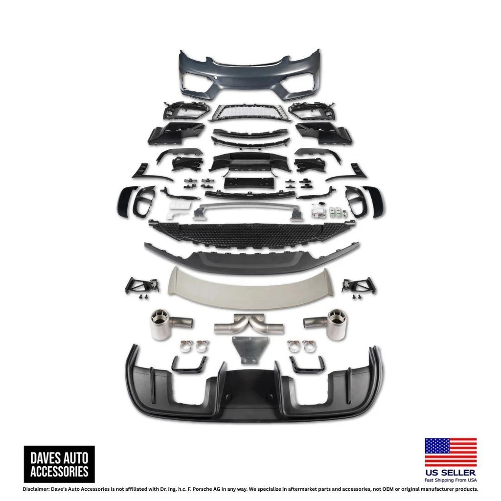 Daves Auto Accessories VehiclePartsAndAccessories 2017-2025 Porsche 718 Cayman Boxster GT4 Style Body Kit Full Conversion