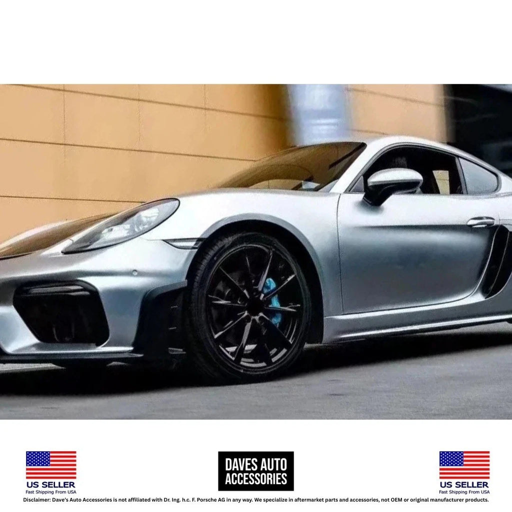 Daves Auto Accessories VehiclePartsAndAccessories 2017-2025 Porsche 718 Cayman Boxster GT4 Style Body Kit Full Conversion
