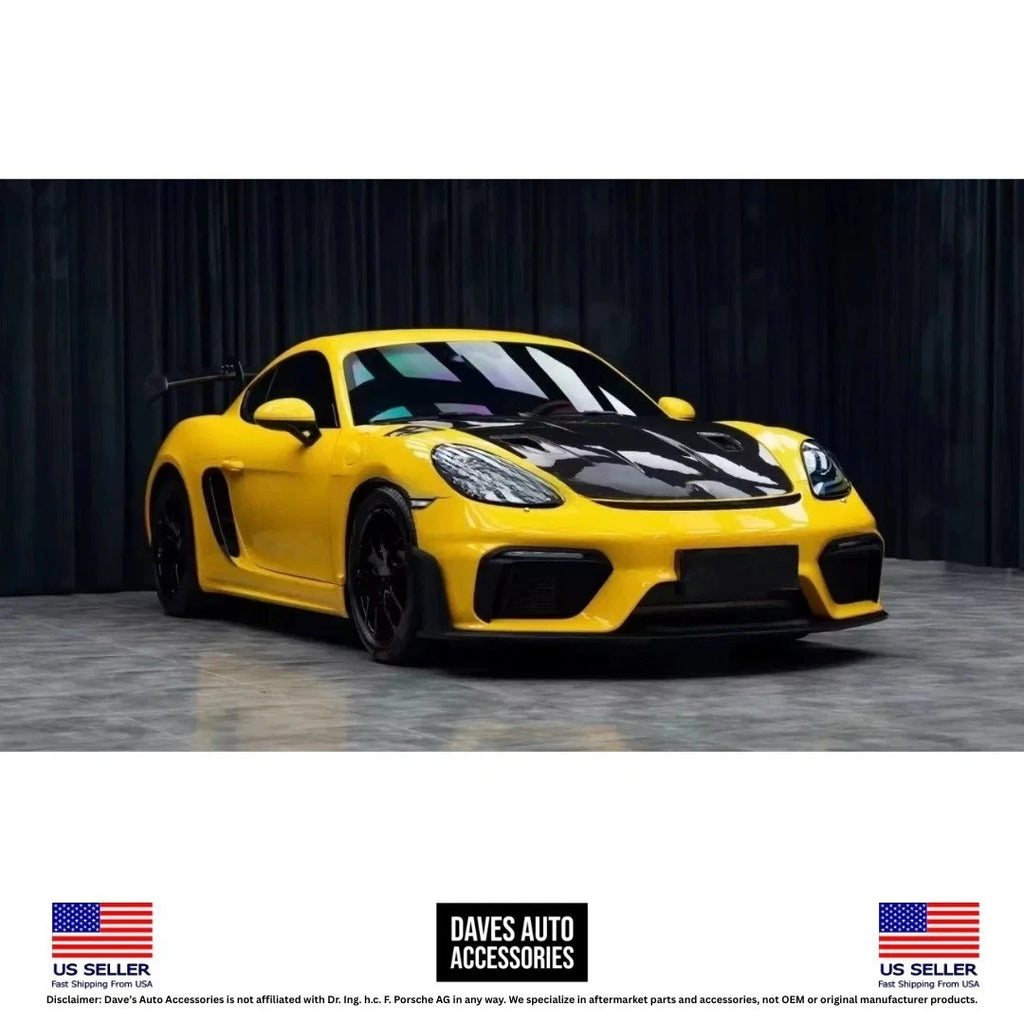 Daves Auto Accessories VehiclePartsAndAccessories 2017-2025 Porsche 718 Cayman Boxster GT4 Style Body Kit Full Conversion