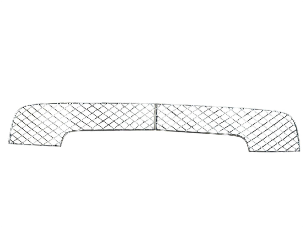- VehiclePartsAndAccessories Aftermarket Chrome Bumper Lower Mesh Grille Fit Bentley Continental Gt Gtc 12-15 6.0L 2PCS